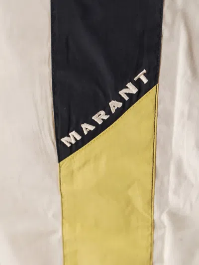 Shop Isabel Marant Marant Man Bryton Man Beige Pants In Cream