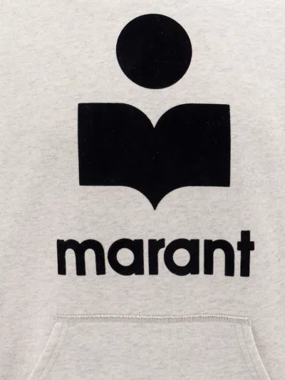 Shop Isabel Marant Marant Man Miley Man Beige Sweatshirts In Cream