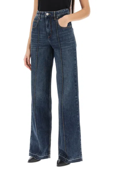 Shop Isabel Marant Noldy Flared Jeans Women In Blue