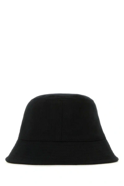 Isabel Marant Sand Cotton Haley Bucket Hat In Black