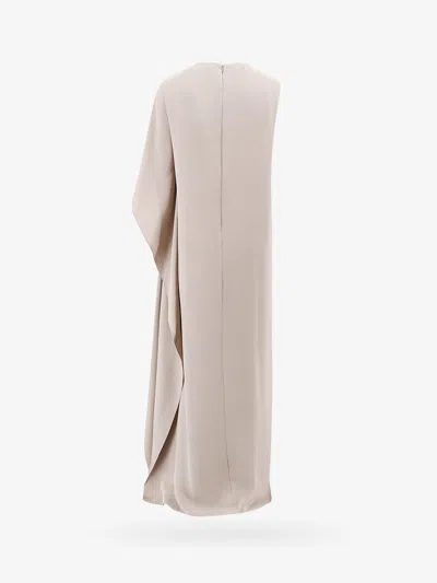 Shop Max Mara Woman Bora Woman Grey Long Dresses In Gray