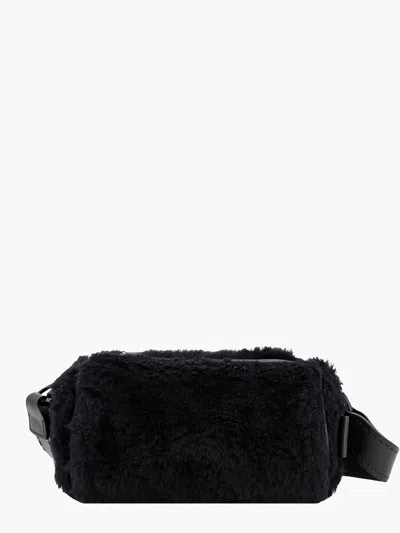 Shop Max Mara Woman Shoulder Bag Woman Black Shoulder Bags
