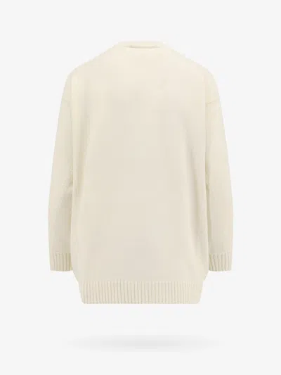 Shop Max Mara Woman Sweater Woman Beige Knitwear In Cream