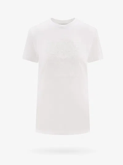 Shop Max Mara Woman Traverna Woman White T-shirts