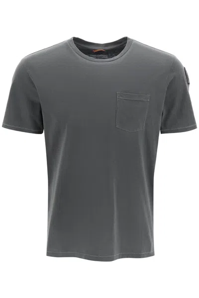 Shop Parajumpers Basic T-shirt Men In Gray