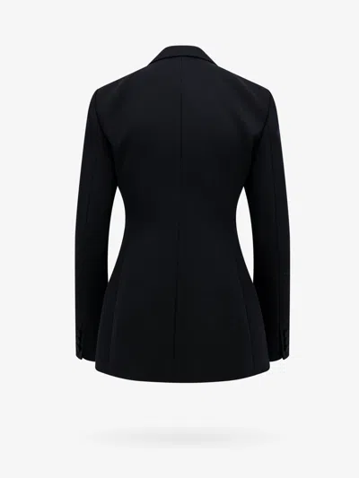 Shop Valentino Woman Blazer Woman Black Blazers E Vests