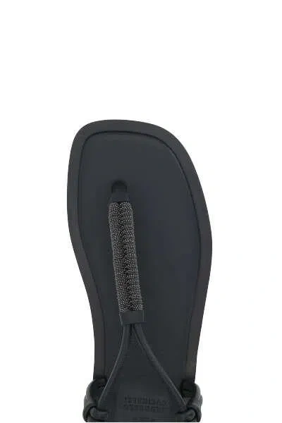 Shop Brunello Cucinelli Sandals In Black
