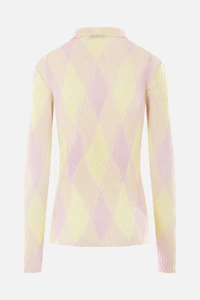 Shop Burberry Sweaters In Cameo