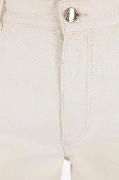 Shop Chloé Chloè Jeans In Iconic Milk