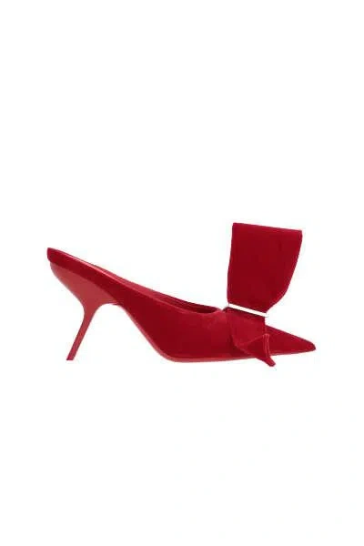Shop Ferragamo Sandals In Red