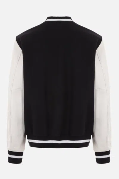 Shop Givenchy Coats In Black+white