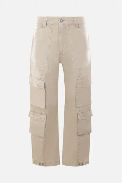 Shop Golden Goose Trousers In Trench Coat