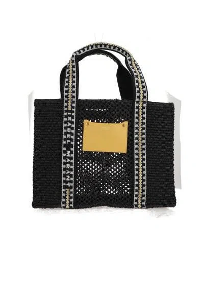 Shop Isabel Marant Bags In Black+yellow