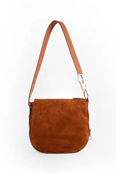 Shop Burberry Shoulder Bags In Brown