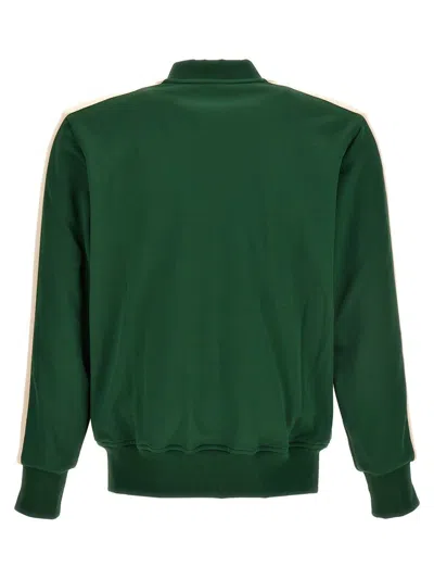 Shop Palm Angels 'track' Sweatshirt In Green