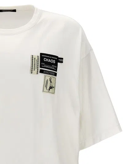 Shop Undercover 'chaos And Balance' T-shirt In White