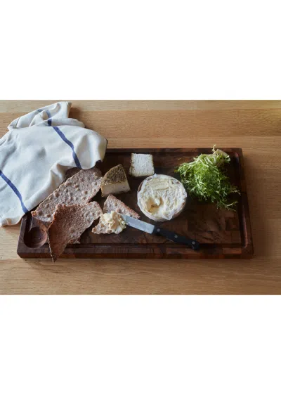 Skagerak Dania Cutting Board In Oiled Teak Endgrain