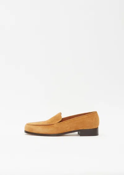 Shop Emme Parsons Danielle Loafers In Fawn Suede