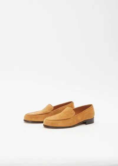 Shop Emme Parsons Danielle Loafers In Fawn Suede