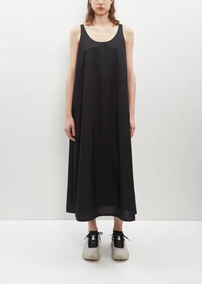 Shop Veilance Demlo Grid Nylon Tank Dress In Black