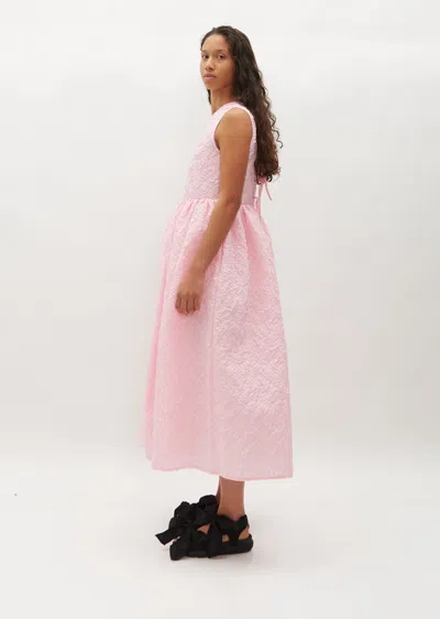 Shop Cecilie Bahnsen Ditte Dress In Pink