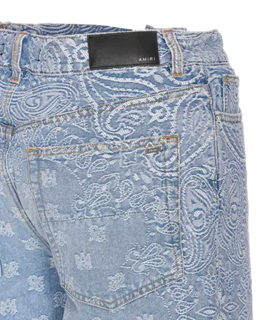 Shop Amiri Shorts In Blue