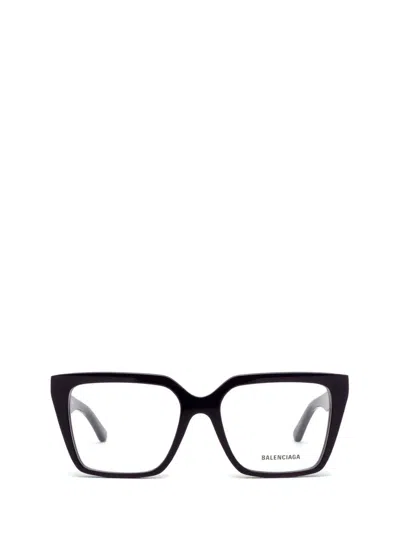 Shop Balenciaga Eyeglasses In Violet
