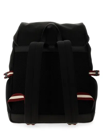Shop Bally Sport Backpack In Black