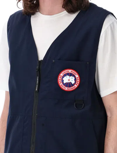 Shop Canada Goose Canmore Vest In Atlantic Navy