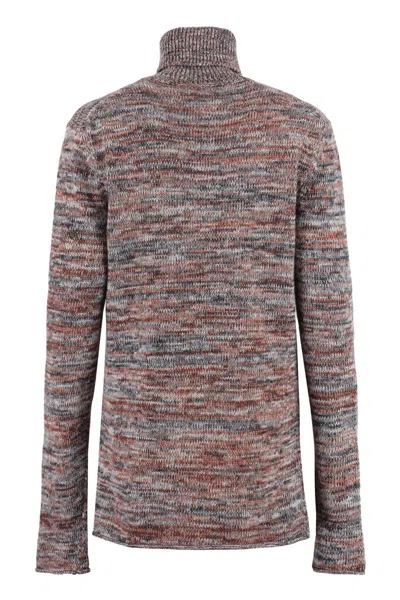 Shop Chloé Wool And Cashmere Sweater In Multicolor