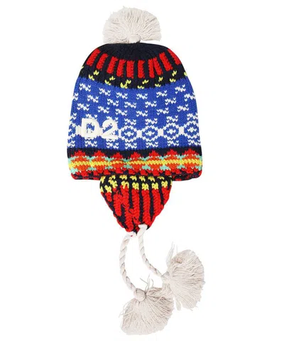 Shop Dsquared2 Wool Hat In Multicolor