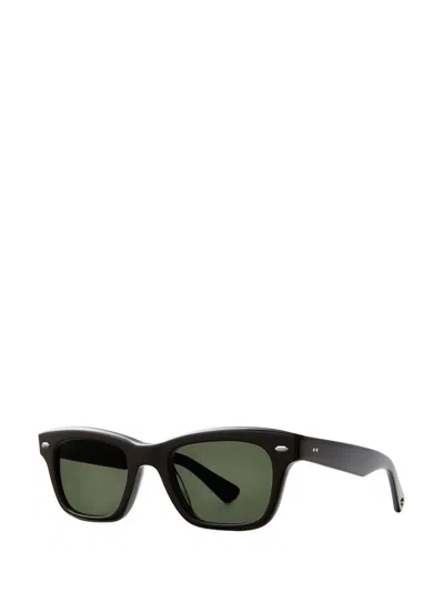 Shop Garrett Leight Sunglasses In Black