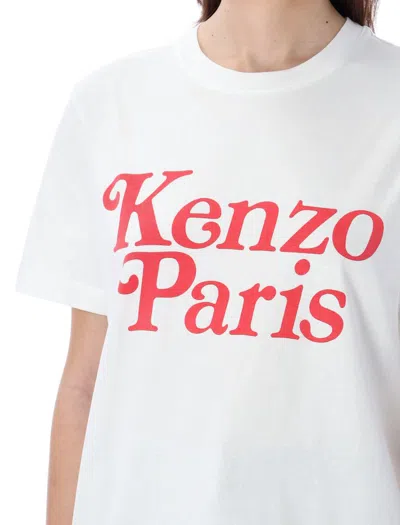 Shop Kenzo By Verdy Loose T-shirt In Off White