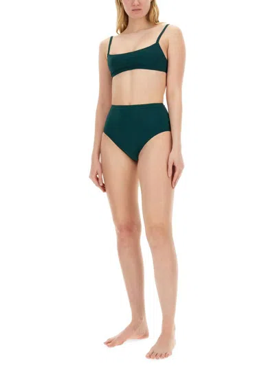 Shop Lido Bikini Costume In Green