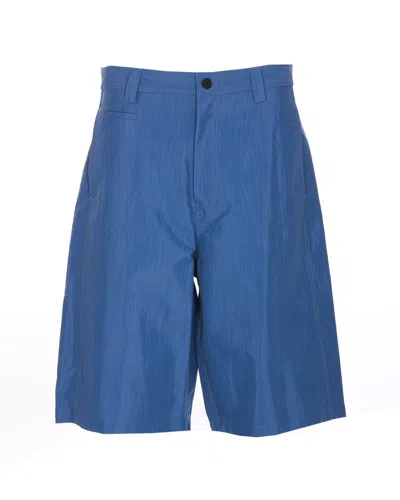 Shop Maison Kitsuné Maison Kitsune' Shorts In Blue