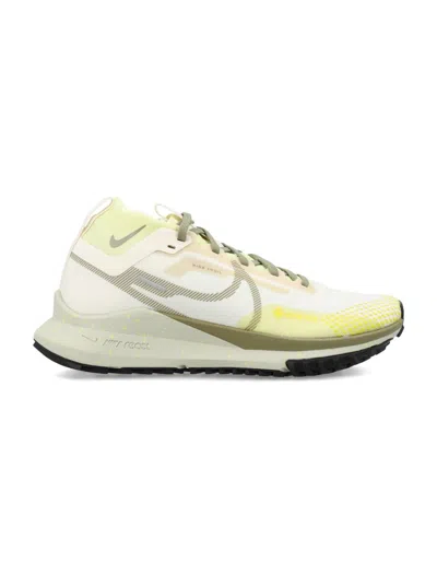 Nike React Pegasus Trail 4 Gore-tex® Waterproof Running Shoe In Pale Ivory/neutral Olive-luminous G