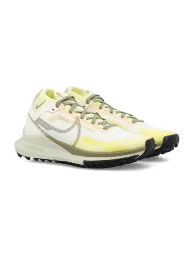 Nike React Pegasus Trail 4 Gore-tex® Waterproof Running Shoe In Pale Ivory/neutral Olive-luminous G