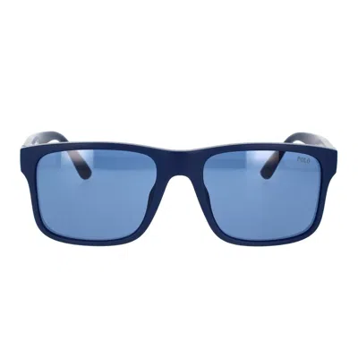 Shop Ralph Lauren Sunglasses In Blue