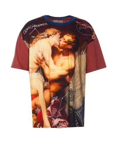 Shop Vivienne Westwood T-shirts And Polos In Marrone