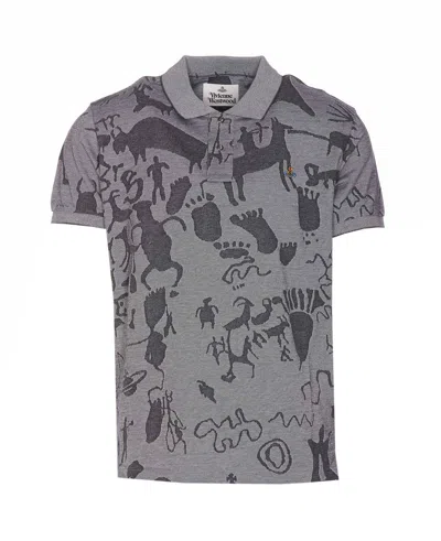 Shop Vivienne Westwood T-shirts And Polos In Grigio