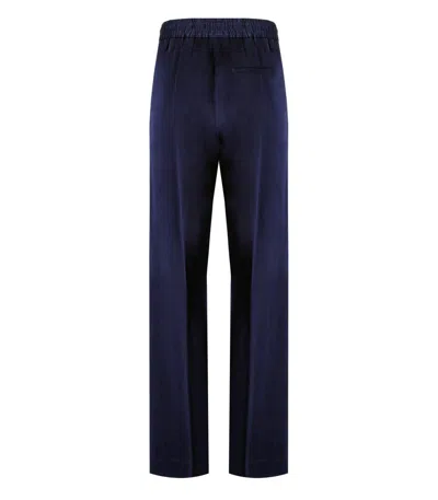Shop Cruna Ilaria Dark Blue Trousers