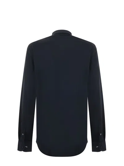 Rrd Oxford Jacquard Shirt In Blue