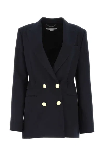 Shop Stella Mccartney Jackets And Vests In Blue