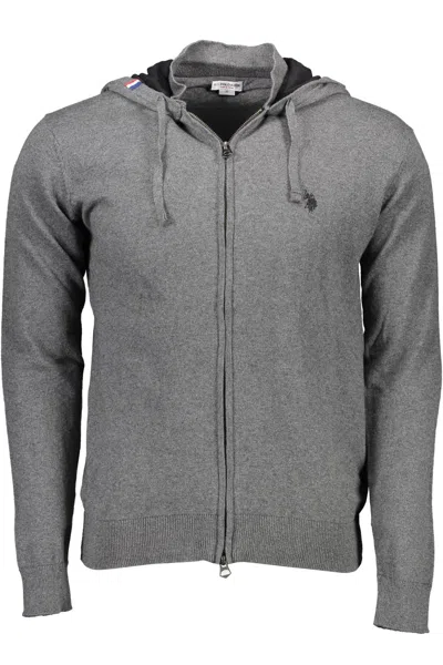 Shop U.s. Polo Assn Gray Cotton Sweater