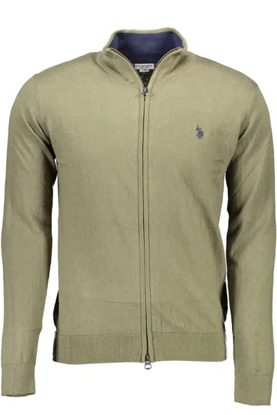 Shop U.s. Polo Assn Green Cotton Sweater