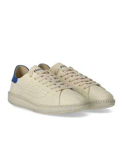 Ash Superguy Elfenbein Blau Sneaker In Ivory