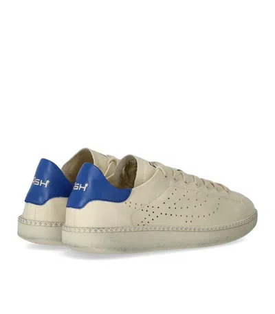 Ash Superguy Elfenbein Blau Sneaker In Ivory