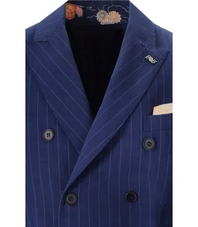 Shop Bob Blue Pinstripe Suit