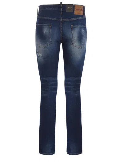 Shop Dsquared2 Jeans In Denim Azzurro