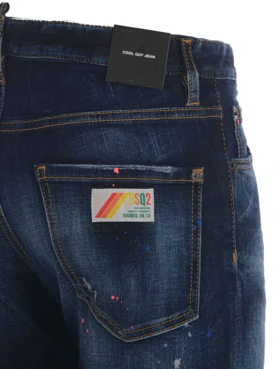 Shop Dsquared2 Jeans In Denim Blu